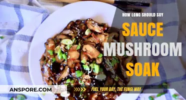Perfect Soy Sauce Mushrooms: Optimal Soaking Time for Flavorful Results