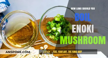 Perfectly Cooked Enoki Mushrooms: Optimal Boiling Time and Tips