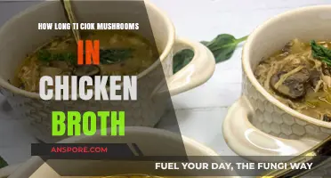 Perfectly Cooked Mushrooms in Chicken Broth: Timing Tips & Tricks