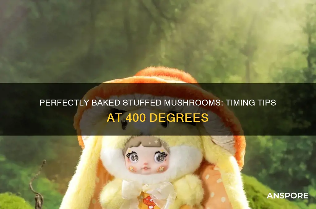 how long to bake stuffed mushrooms at 400 degrees