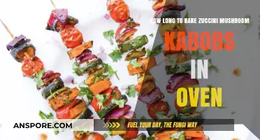 Perfectly Baked Zucchini Mushroom Kabobs: Oven Time & Tips