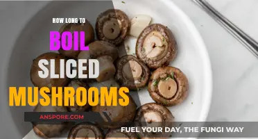 Perfectly Boiled Sliced Mushrooms: Timing Tips for Tender Results