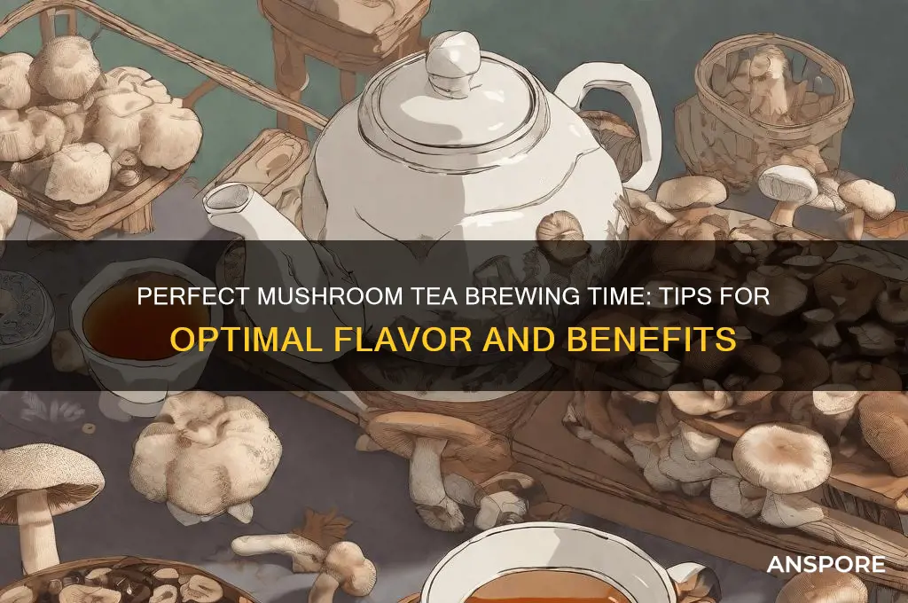 how long to brew mushroom tea