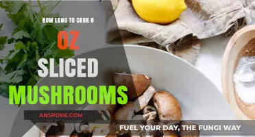 Perfectly Cooked 8 oz Sliced Mushrooms: Timing and Tips