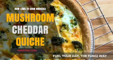 Perfect Broccoli Mushroom Cheddar Quiche: Ideal Cooking Time Revealed