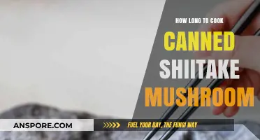 Perfectly Cooked Canned Shiitake Mushrooms: Timing and Tips