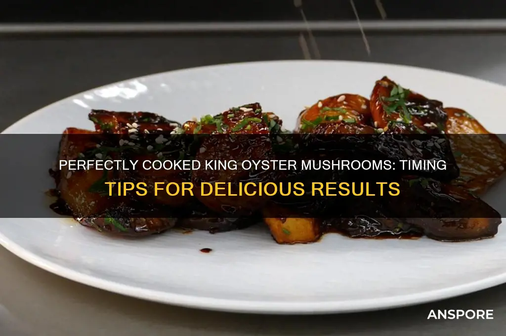 how long to cook king oyster mushroom