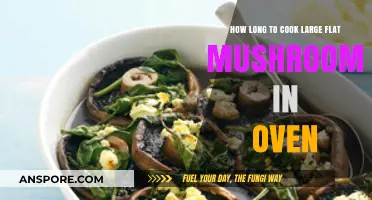 Perfectly Roasted Large Flat Mushrooms: Oven Cooking Time Guide