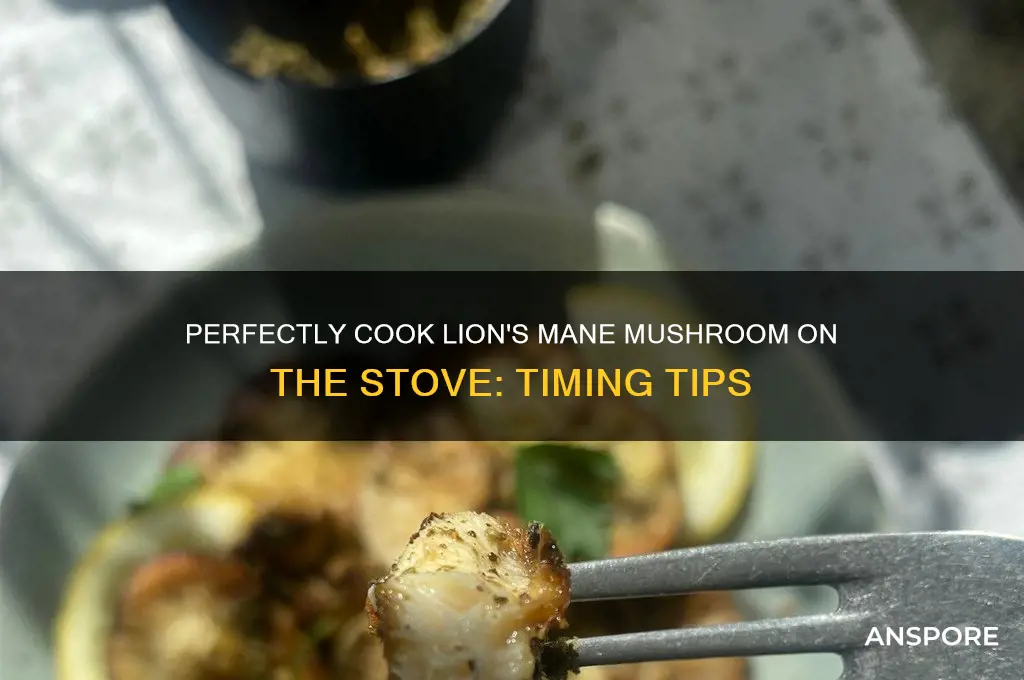 how long to cook lion