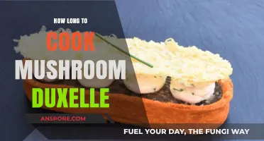 Perfect Mushroom Duxelles: Cooking Time Tips for Rich Flavor