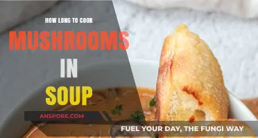 Perfectly Cooked Mushrooms: Timing Tips for Delicious Soup Recipes