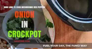 Perfect Crockpot Veggies: Cooking Mushrooms, Red Peppers, and Onions