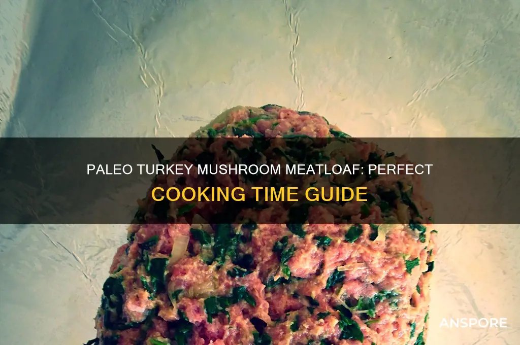 how long to cook turkey mushroom meatloaf paleo