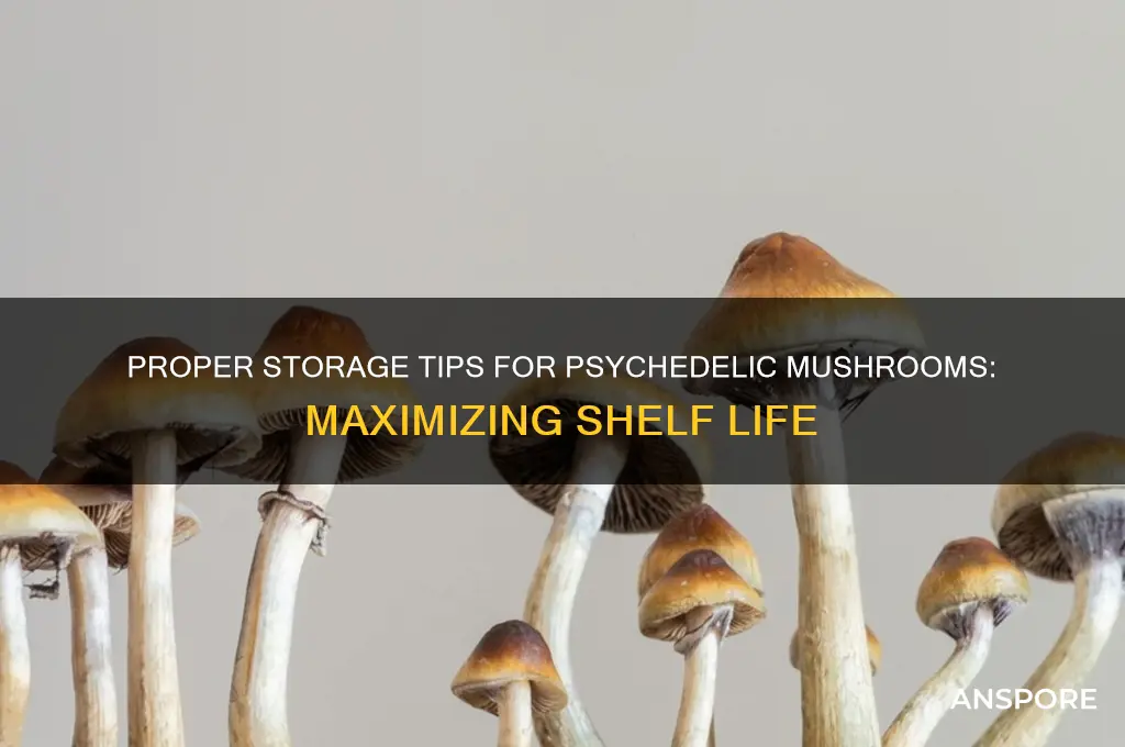 how long to keep psychedelic mushrooms