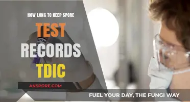Spore Test Records Retention: TDIC Guidelines and Best Practices