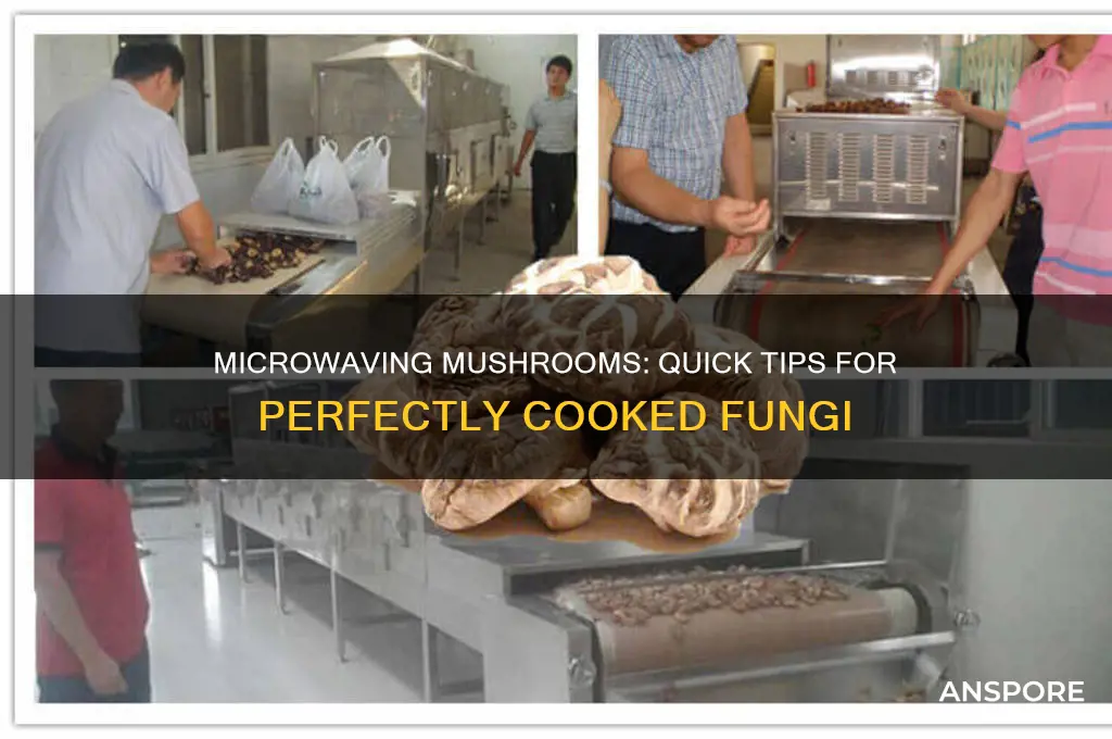 how long to microwave mushrooms