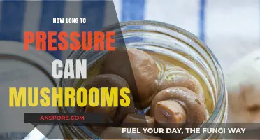 Pressure Canning Mushrooms: Optimal Time for Safe Preservation