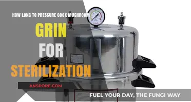 Sterilizing Mushroom Grain: Optimal Pressure Cooking Time Guide