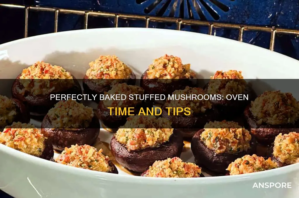 how long to put stuffed mushrooms in oven