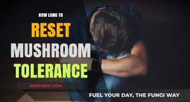 Resetting Mushroom Tolerance: Understanding the Ideal Timeframe for Safe Use