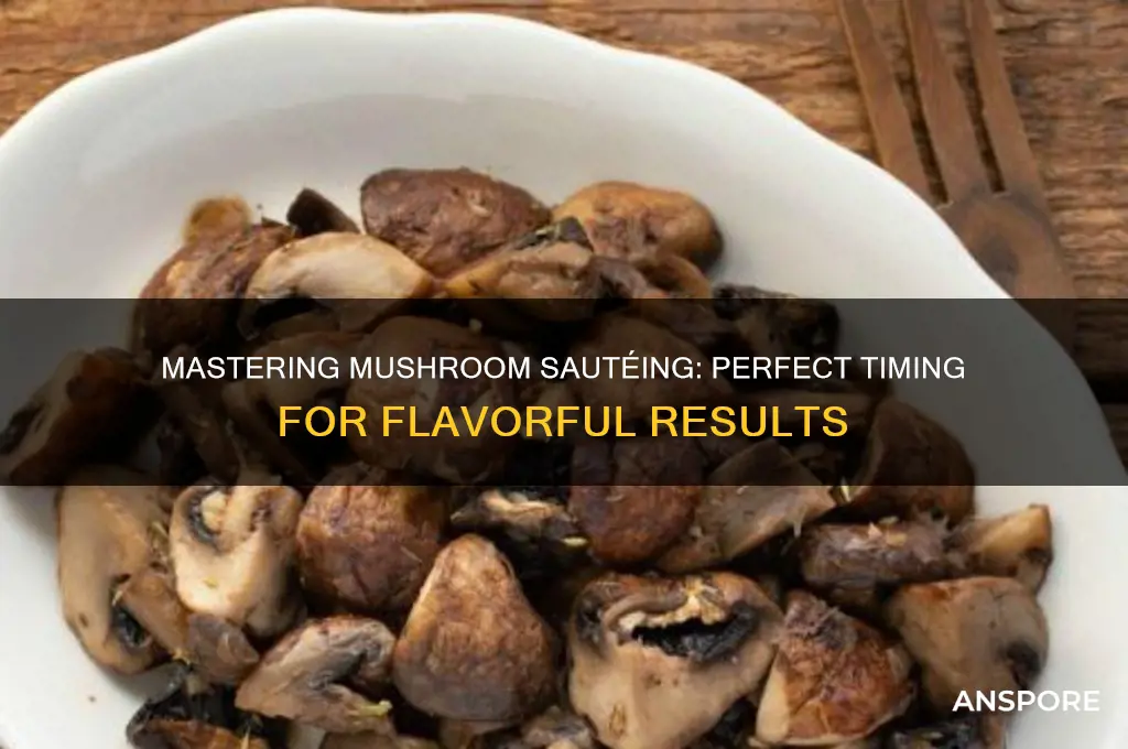 how long to sate mushrooms