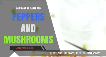 Perfect Sauté Time: Red Peppers and Mushrooms Cooking Guide
