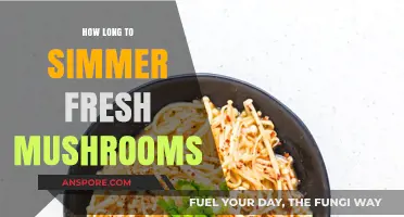 Perfectly Simmering Fresh Mushrooms: Timing Tips for Optimal Flavor