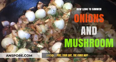Perfectly Simmered Onions and Mushrooms: Timing Tips for Rich Flavors