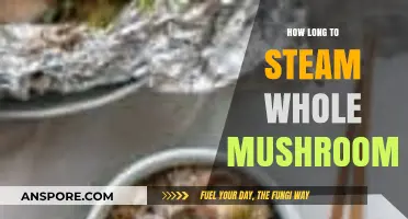 Perfectly Steamed Whole Mushrooms: Timing Tips for Tender Results