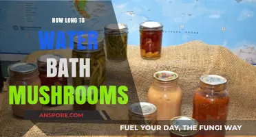 Mastering Mushroom Preservation: Optimal Water Bath Canning Duration Guide