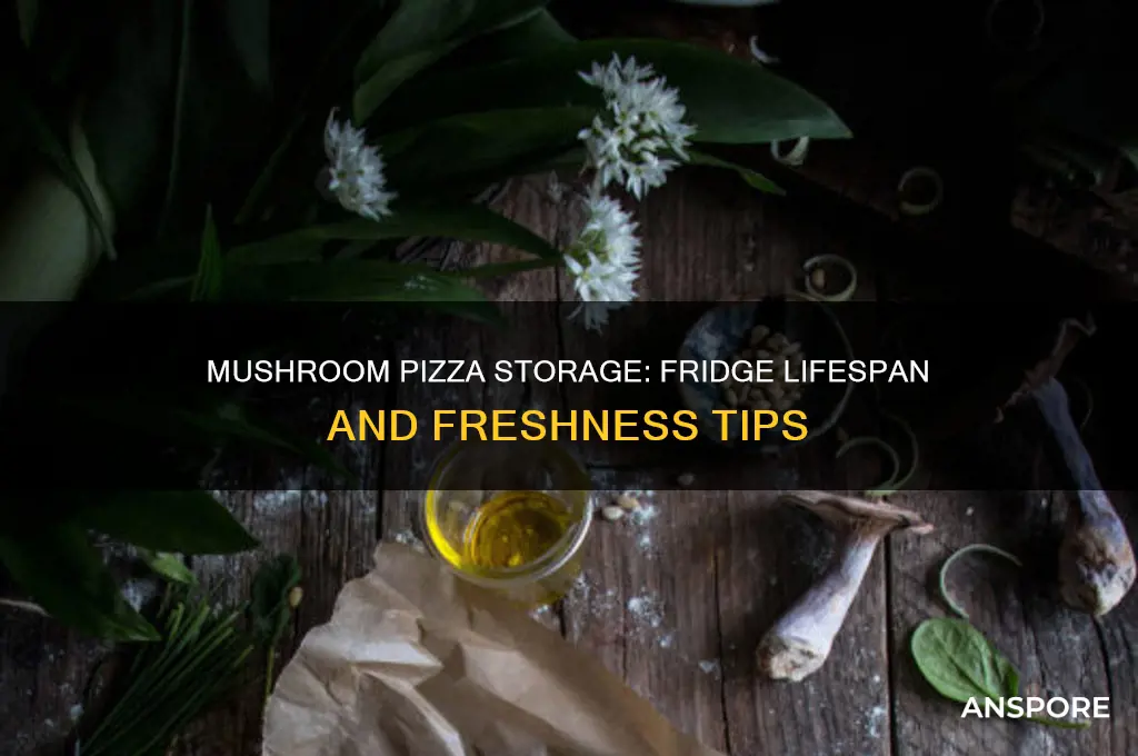 how long will mushroom pizza stay good in the fridge
