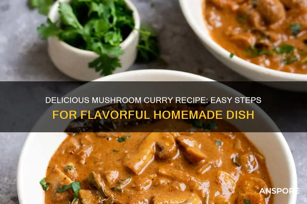 how make mushroom curry