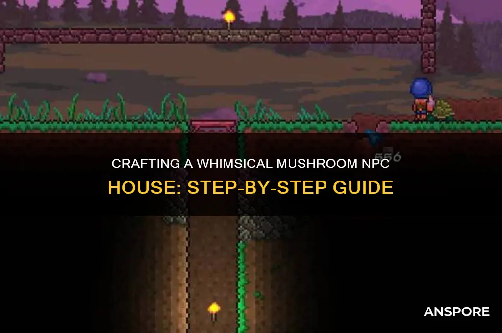 how make mushroom npc house