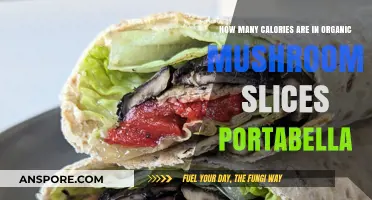 Calorie Count of Organic Portabella Mushroom Slices