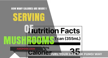 Mushrooms: Calorie Count in a Serving