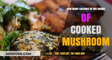 Calories in 100 Grams of Cooked Mushrooms: Nutritional Breakdown