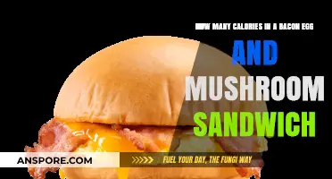 Calorie Count: Bacon, Egg, Mushroom Sandwich