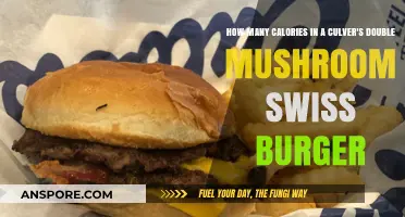 Mushroom Swiss Burger: Calories and Nutrition Facts