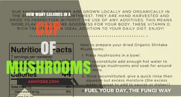 Calories in a Cup of Mushrooms: Nutritional Breakdown and Benefits