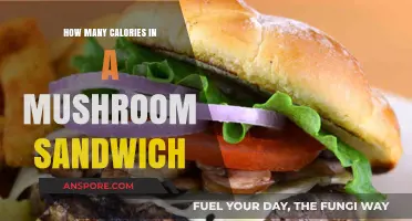 Mushroom Sandwich: Calories and Nutrition Facts