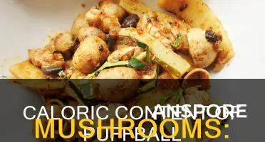 how many calories in a puffball mushroom