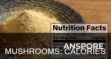 how many calories in a tablespoon of mushrooms