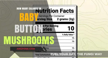Mushroom Calories: Baby Buttons' Nutritional Value