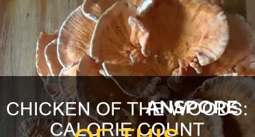 how many calories in chicken of the woods mushroom
