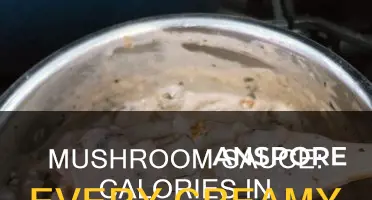 how many calories in creamy mushroom sauce