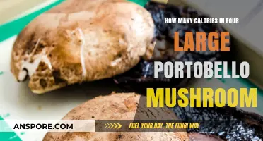 Calories in Four Large Portobello Mushrooms: Nutritional Breakdown