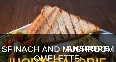 how many calories in ihop spinach and mushroom omelette