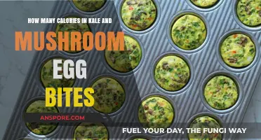 Calorie Count: Kale, Mushroom, and Egg Bites