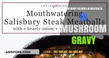 Meatballs in Mushroom Gravy: Calories Unveiled