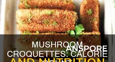 how many calories in mushroom croquettes